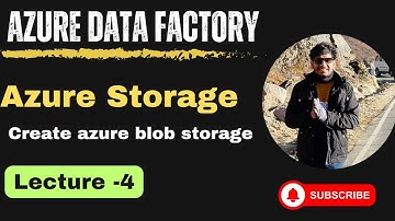 4. Create azure storage account | Azure ADLS creation | ADF playlist
