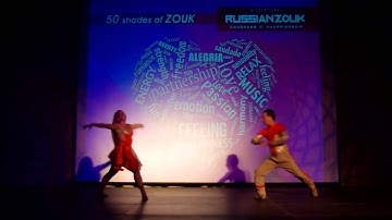 Renata Peçanha & Jorge Peres   show Russian Zouk Congress 2015
