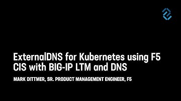 ExternalDNS for Kubernetes using F5 CIS with BIG IP DNS