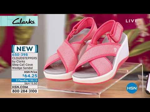 hsn clarks sandals