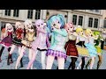 【MMD】TWICE - YES or YES【9 Vocaloids】[4K UHD]