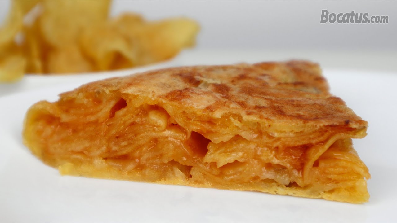 Tortilla de Patatas rápida ¡¡con patatas fritas de bolsa!! YouTube Tortilla de Patatas rápida ¡¡con patatas fritas de bolsa!! YouTube