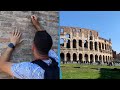 Il grave son nom sur le colise les autorits italiennes le recherchent