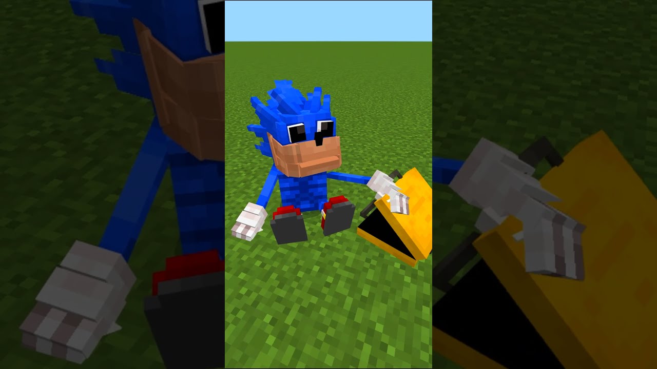 New Shin Sonic Addon In Minecraft Bedrock