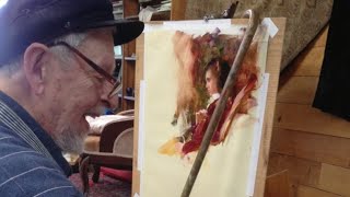 Richard Schmid Tribute created by Michelle Dunaway for the 2021 Vision X Live Art Conference