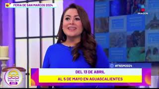 La Gobernadora Tere Jiménez dio detalles en Imagen Televisión sobre las actividades de la Feria