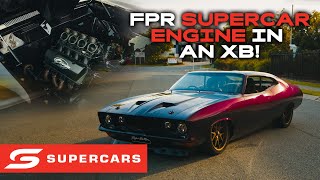 SUPERCAR engine in a Ford XB Coupe - Cam Waters