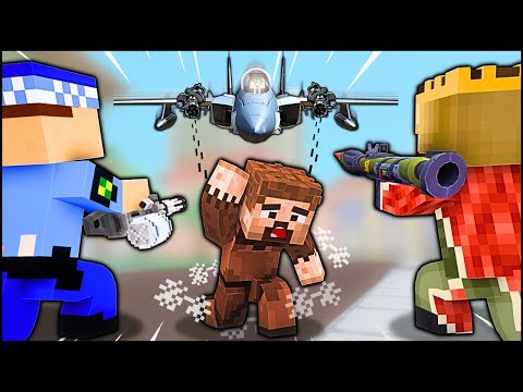 IL ATTAQUE LA VILLE AVEC SON ARMÉE D'HONNEUR ! 😱 - Minecraft