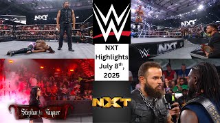 WWE NXT Highlights July 8th, 2025