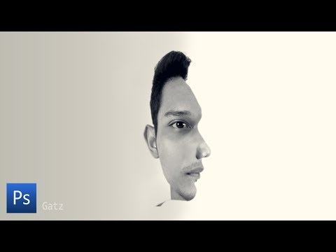 "Photoshop Tutorial" How To Make Photo Illusion Simple and Fast