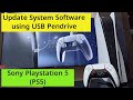 Update PS5 System Software using a USB drive and PC or Mac