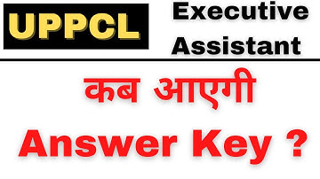 Uppcl Executive Assistant Answer Key 2022 #uppcl