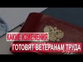 Какие изменения могут быть внесены в процедуру присвоения звания ветерана труда в 2021