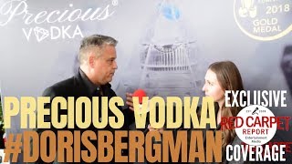 Precious Vodka interviewed at Doris Bergman’s 11th Annual Pre-Oscar® Style Lounge & Party