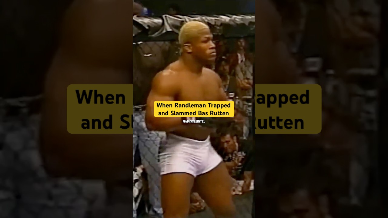 Когда Кевин Рэндлман поймал и ударил Баса Руттена 💥🥊