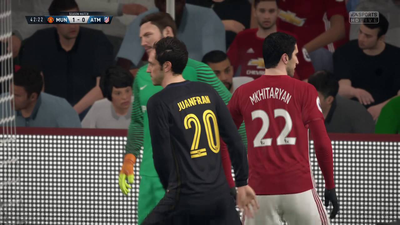 FIFA 17 Online H2H | Div 6 Game 3 | Manchester United vs Atletico