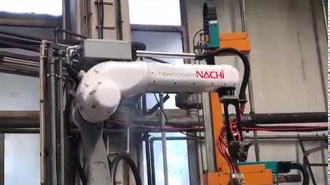 NACHI - MZ12 ROBOT - ALUMINIUM MOLD INJECTION MACHINE TENDING