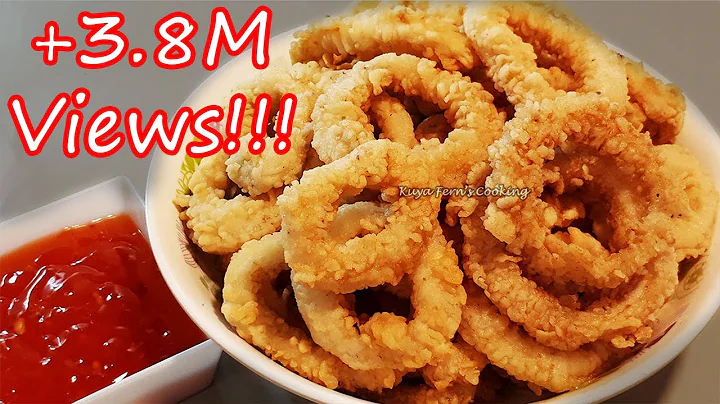 THE SECRET TO CRISPY CALAMARI | SOFT INSIDE | CRISPY OUTSIDE!!!