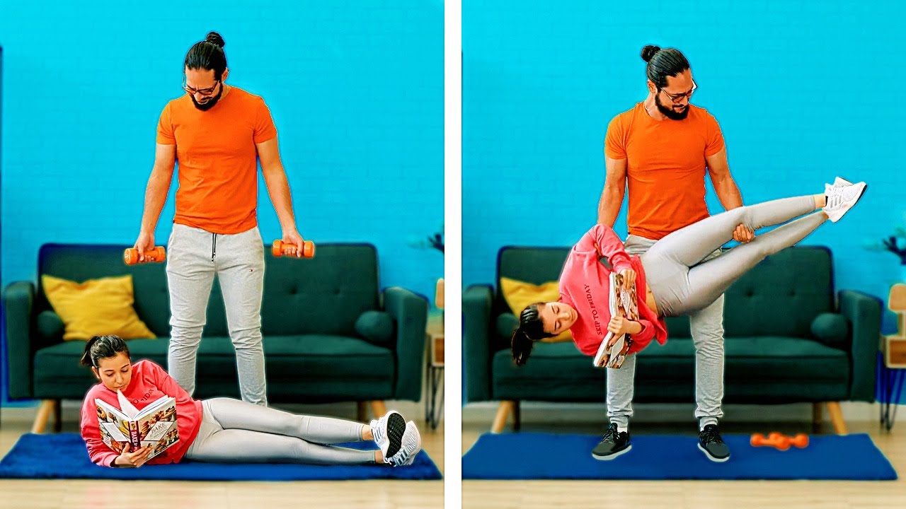 5 BEST AT-HOME WORKOUTS - YouTube