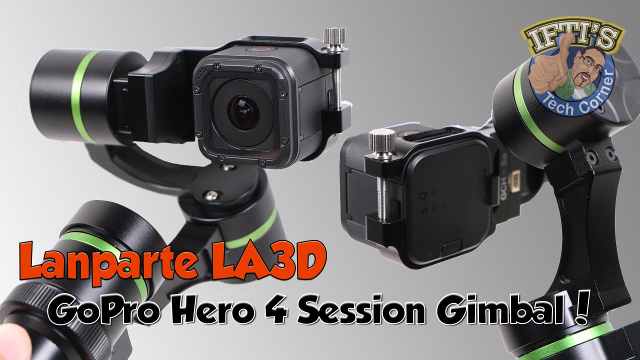 Lanparte La3d Gopro Hero 4 Session 3 Axis Gimbal Handheld Wired Review Youtube