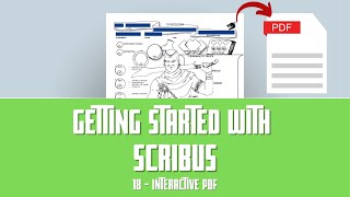 Getting Started with Scribus: 18 – Interactive PDF screenshot 5