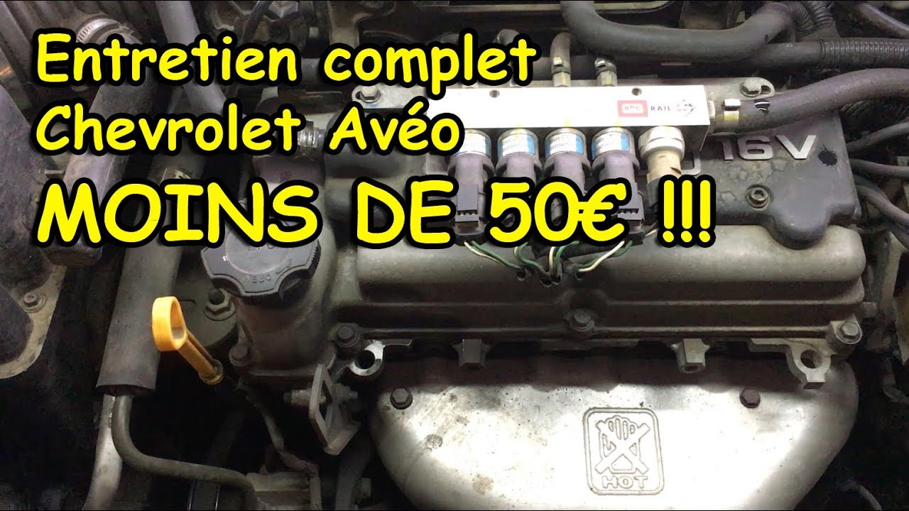 Comment Faire La Vidange Et Les 4 Filtres Sur Chevrolet Aveo] - Youtube