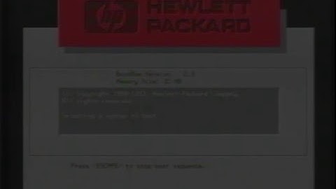 HP-UX booting