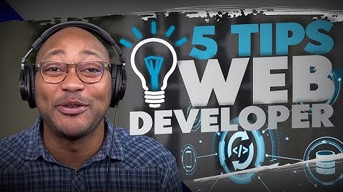 5 Tips to Become A Web Developer Fast