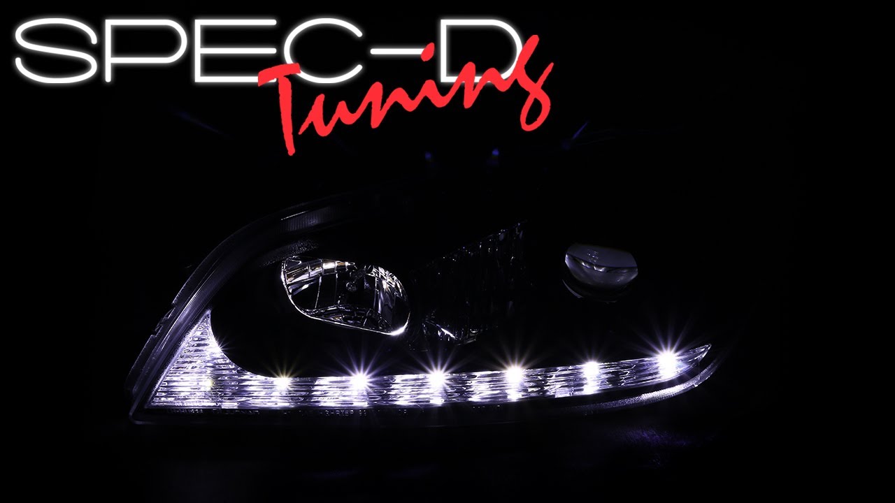 2001-2005 Lexus IS300 Projector Headlights w/ LED Light Strip