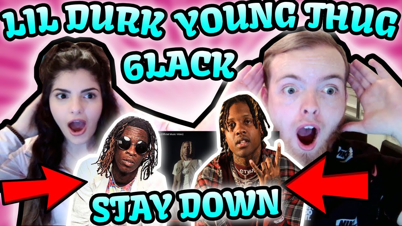 *REACTION* with GIRLFRIEND to Lil Durk - Stay Down feat. 6lack & Young Thug (Official Music Video)🔥
