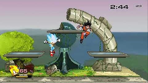 SSF2 Overpowered Hyper Sonic cyan release
