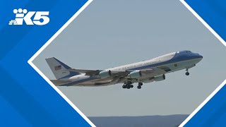 President Joe Biden departs from Seattle-Tacoma International Airport