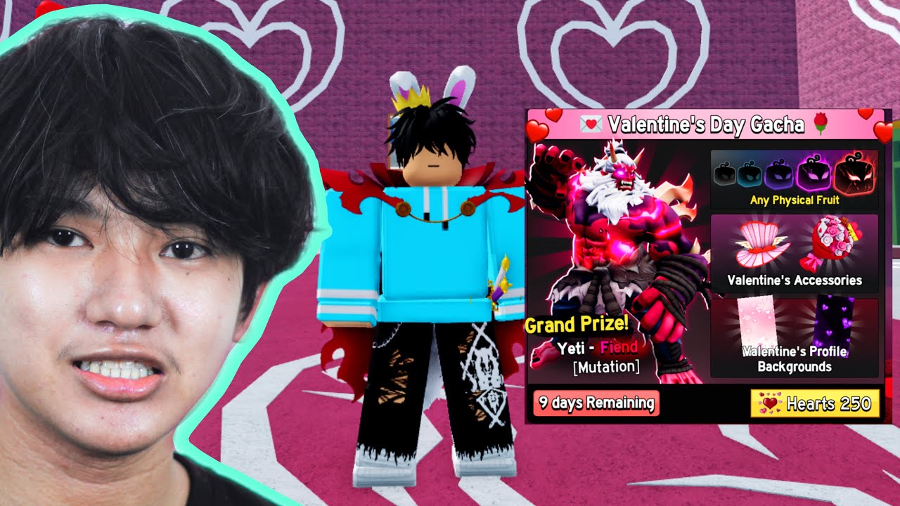 របៀបលេងEvent Valentines នៅក្នុង Blox Fruits