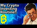 Daily Crypto Investing Routine: My TOP TIPS & Resources!! 💯