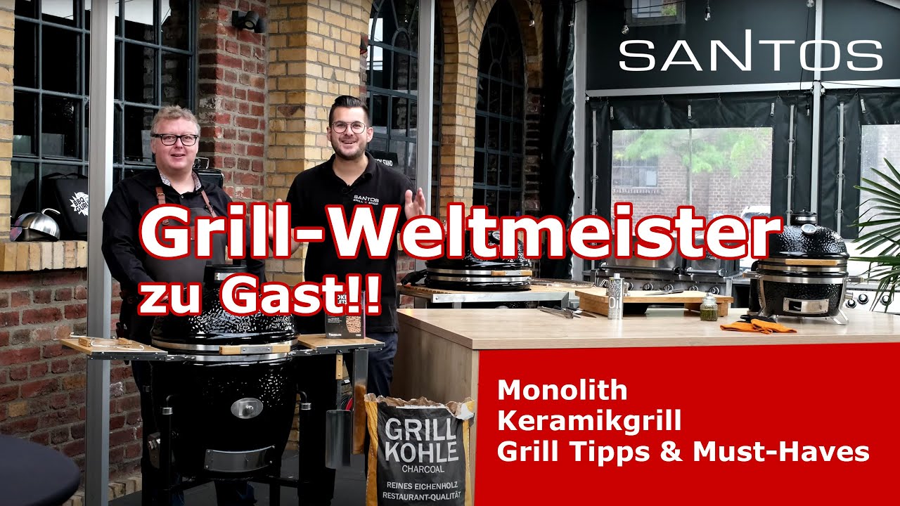 Monolith Keramikgrill | Alles rund um den Monolith Grill mit dem BBQ Meister Marco Greulich