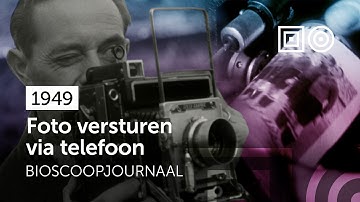 📽️ Elftalfoto via draad naar krant 📸🤳 #1949