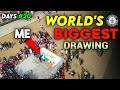 I Made World&#39;s BIGGEST Paper Drawing 🇮🇳On 5000 papers?|🇮🇳 #worldrecord