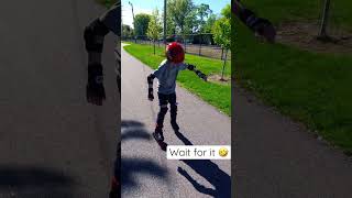 Future Olympic Speed Skater in training!!!!