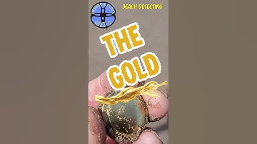 Beach Gold? #metaldetecting #beach #gold