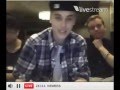 Justin Bieber Twitcam OCTOBER 2012 - FULL