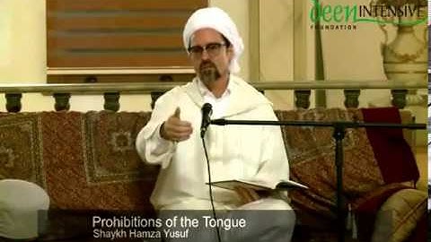 Shaykh Hamza Yusuf   Prohibitions of the Tongue   Singing & Music   Rihla 2012   YouTube