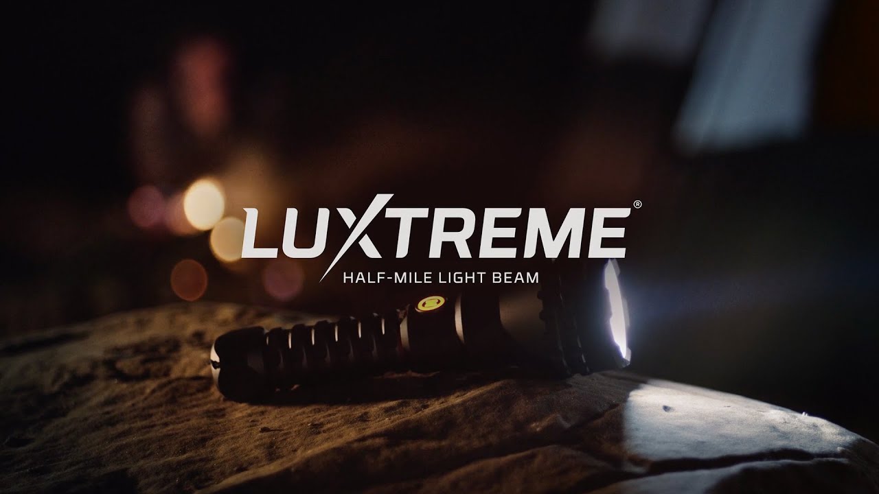 LUXTREME by NEBO - The Half Mile Beam Rechargeable Flashlight 