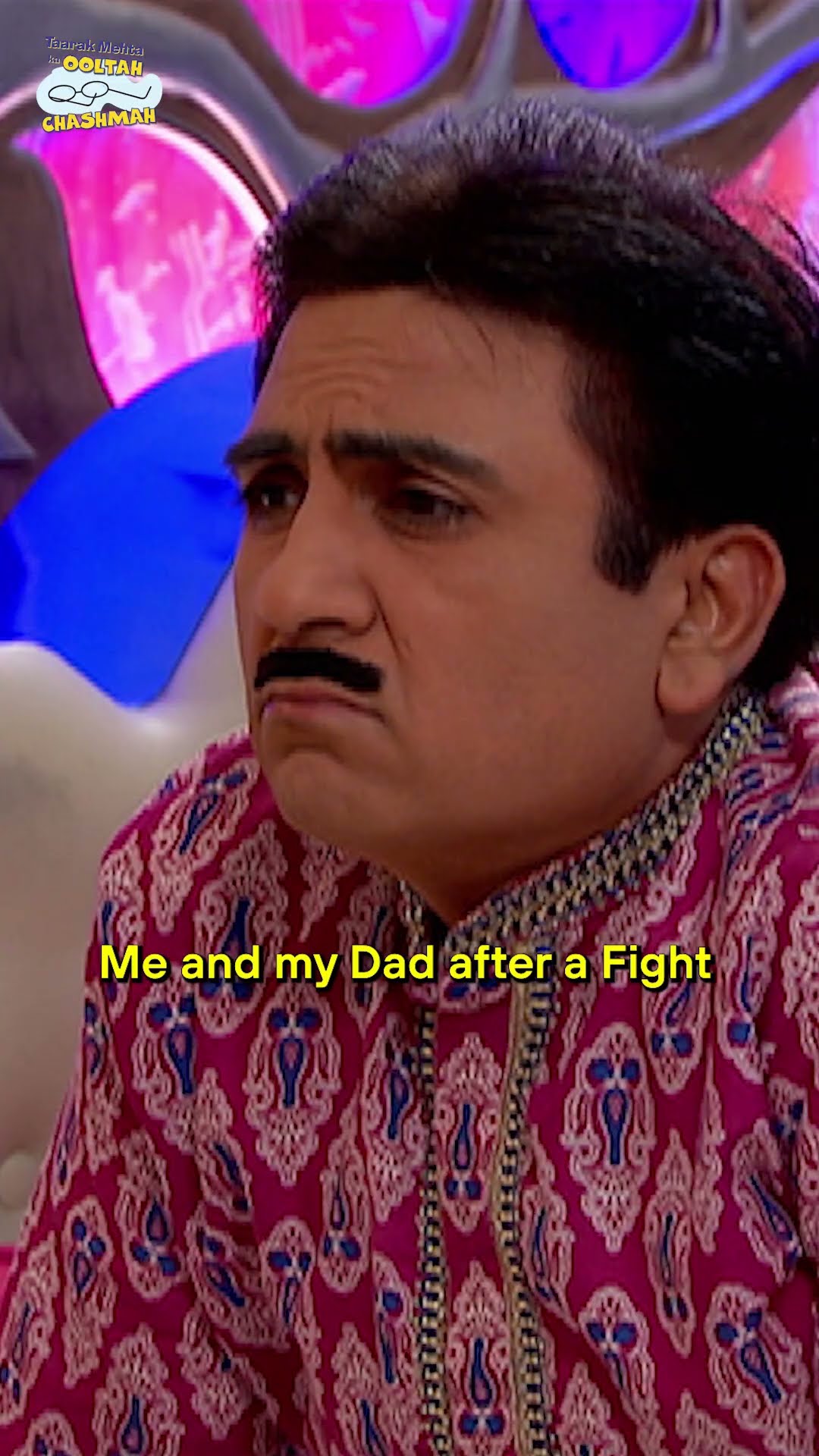 Me and my Dad after a Fight #tmkoc #comedy #relatable #shorts #comedyvideo #funny #trendingshorts