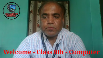 Class - 8th - Computer - Ch 1 - Video 2nd|Computer Networking|6 types of networks|