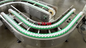 Heavy Duty Create Handling and Pallet Handling Double Channel Multi-flex Chain Conveyor line.