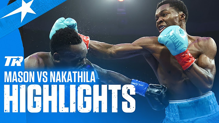 Abdullah Mason Stops Jeremia Nakathila In Norfolk! | FIGHT HIGHLIGHTS