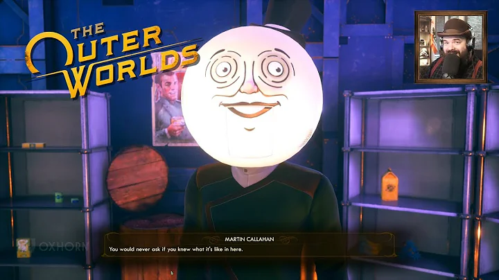 I Met the Moon Man Martin Callahan in Outer Worlds