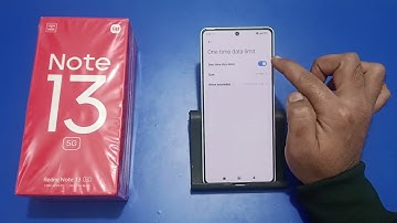 how to set data limit in redmi note 13, data limit kaise lagaen