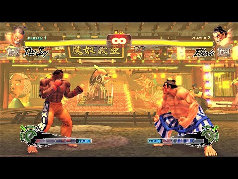 Dee Jay vs E. Honda (Hardest AI) - Ultra Street Fighter IV