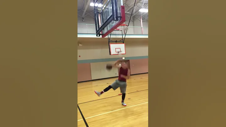 First dunk! Many more to come!